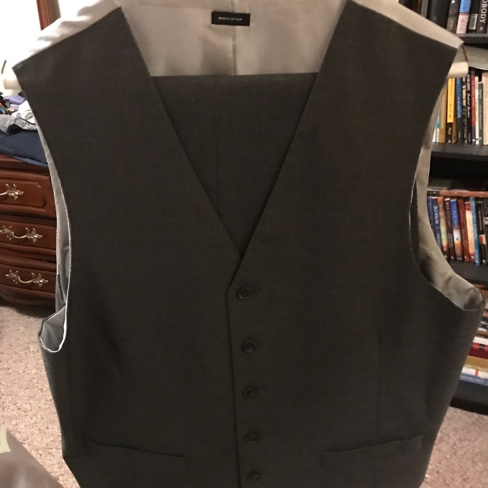 Grooms vest and pants